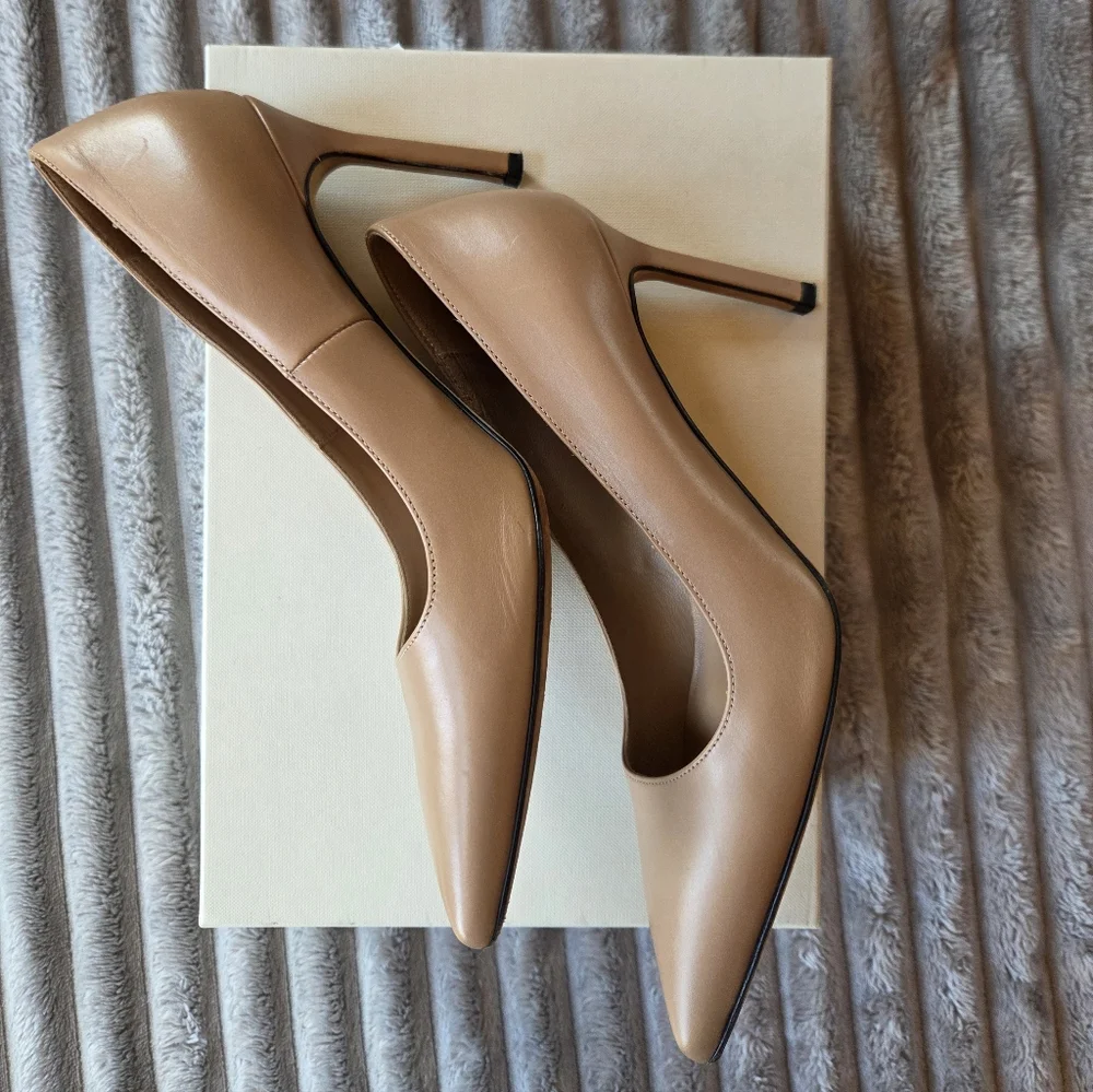 Via Spiga Women's Nude Pumps Size 6.5 - Picture 2 of 10